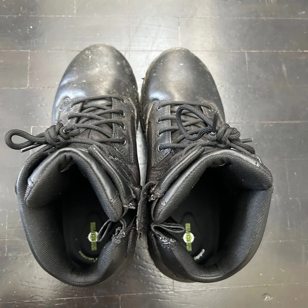 INTERCEPTOR Men's Black Tactical Boots. Size 11